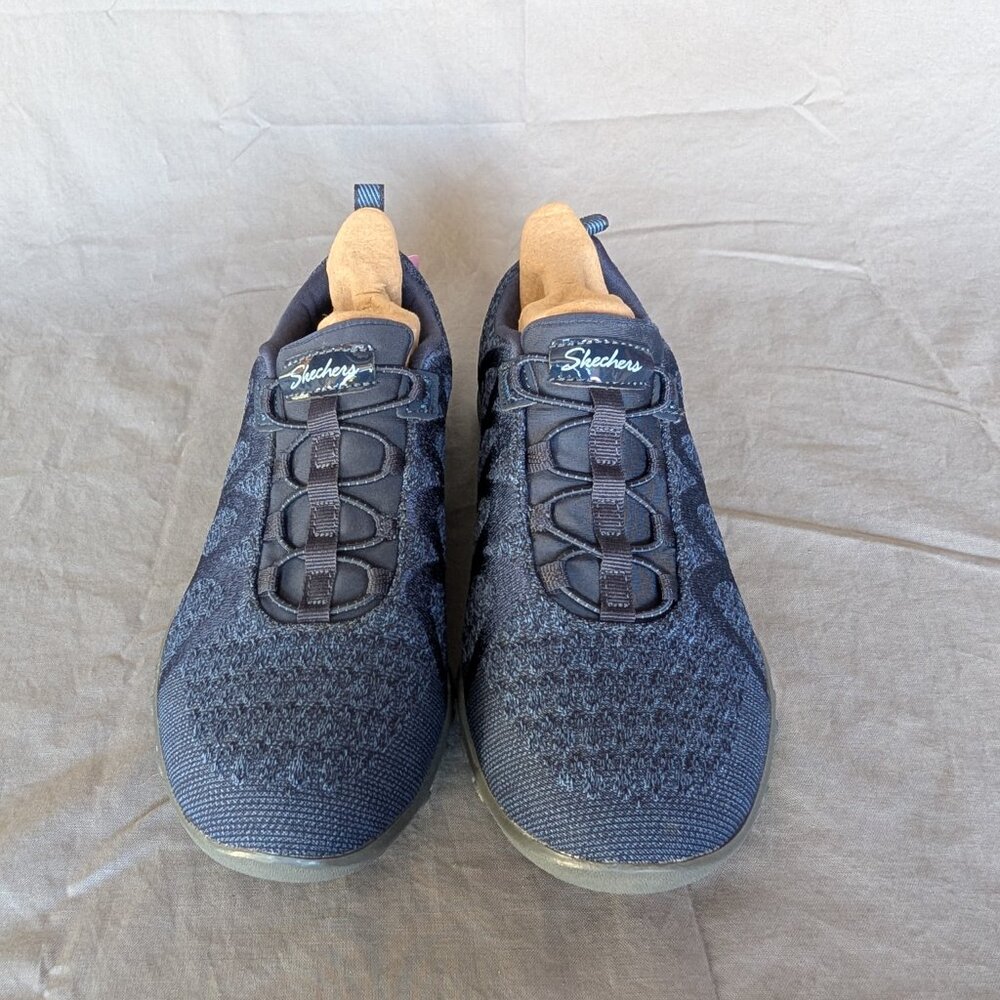 Skechers Womens Breathe Easy Infini-Knity Slip On Shoes Sz 8 Navy - New w/box - Picture 5 of 6